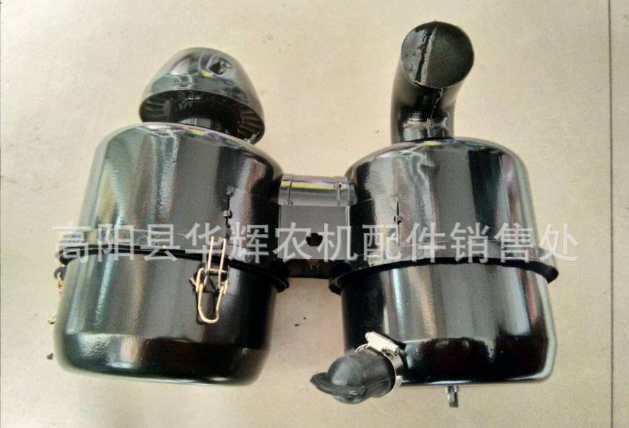 时风五征三轮农用车空滤器K1317干式油浴式空滤滤清器总成双胞胎