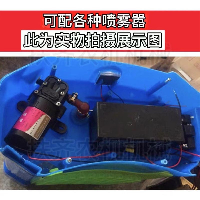 批发电动喷雾器打药农用配件高压12v智能压力隔膜泵大功率水泵图4