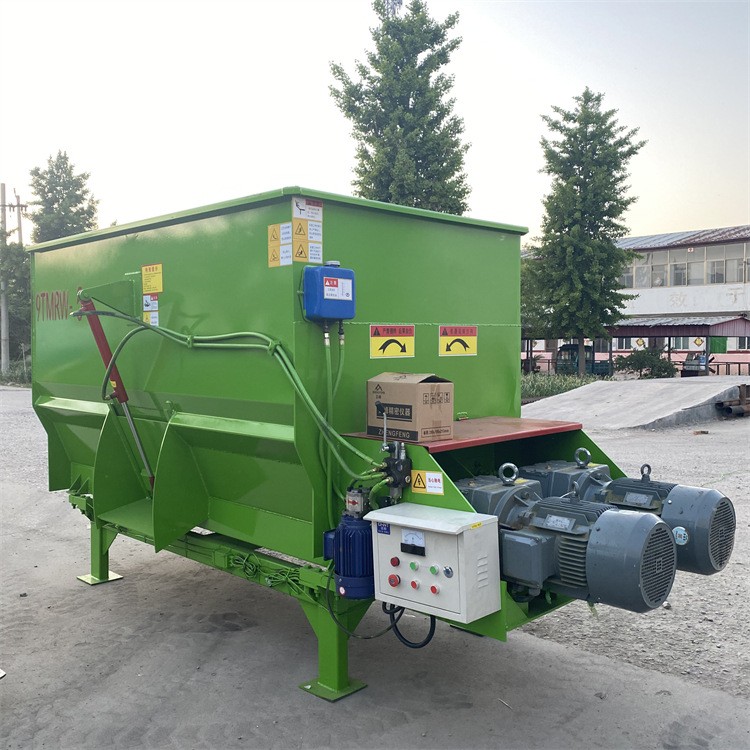 厂家直销 省时省力牛羊饲料机 干湿分离搅拌机 TMR饲料搅拌机图2