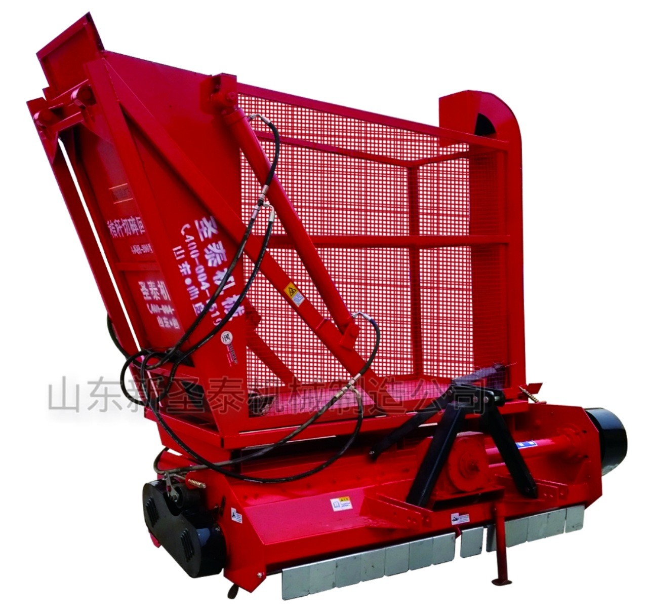 秸秆二次粉碎回收机 高效率秸秆青储回收机 拖拉机带的收割机