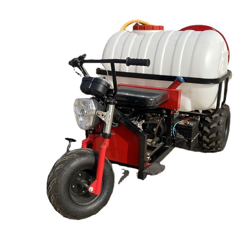 双动力果园风送打药机 乘坐式果树打药机 每天喷药两百亩打药机图5