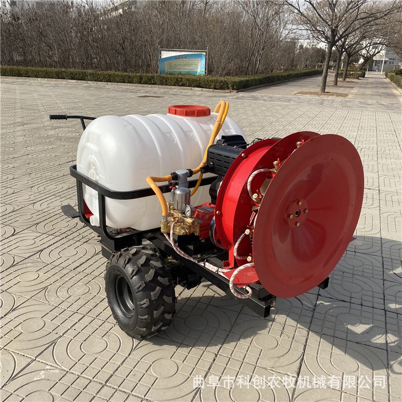 双动力果园风送打药机 乘坐式果树打药机 每天喷药两百亩打药机图4