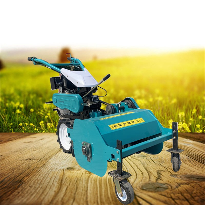果园杂草粉碎还田机 自走式茶园除草粉碎机 苗圃荒草碎草机图3