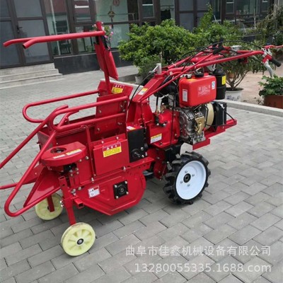 小型单行玉米收获机 小型粉苞米机 佳鑫柴油玉米收获机价格