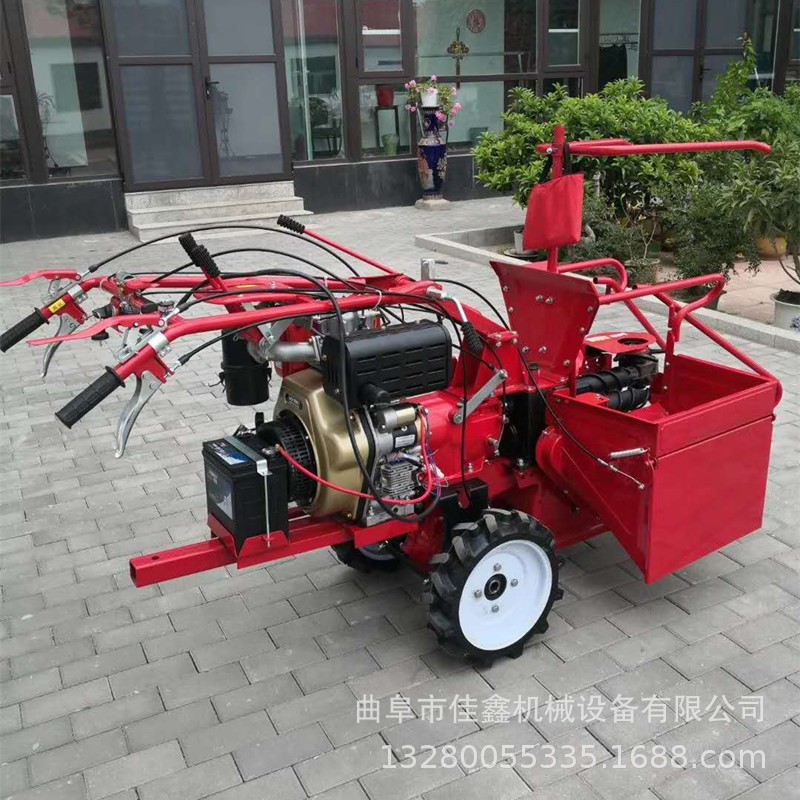 玉米还田收获机 玉米秸秆还田收获机 收苞米机价格图2