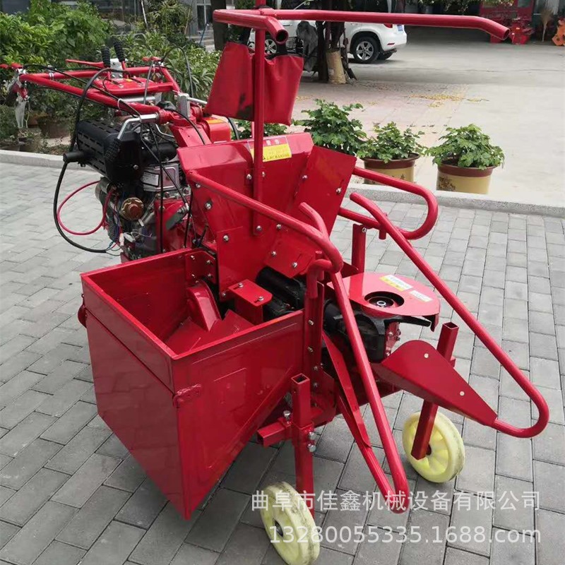 单垄玉米收获机价格 佳鑫柴油玉米收获机 收苞米机品牌