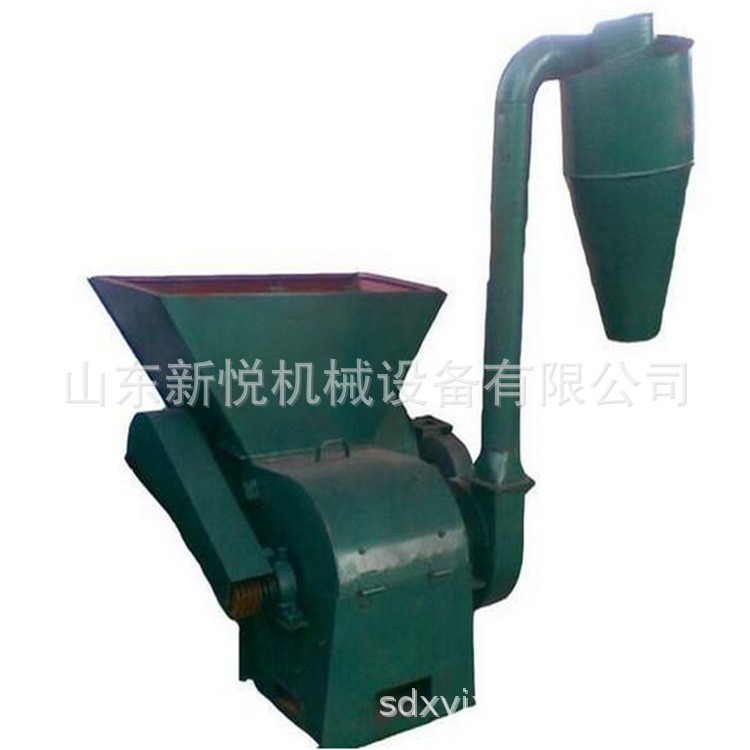 养殖自动进料粉碎机 花生秧地瓜秧粉糠机 自动进料打糠机批发图5