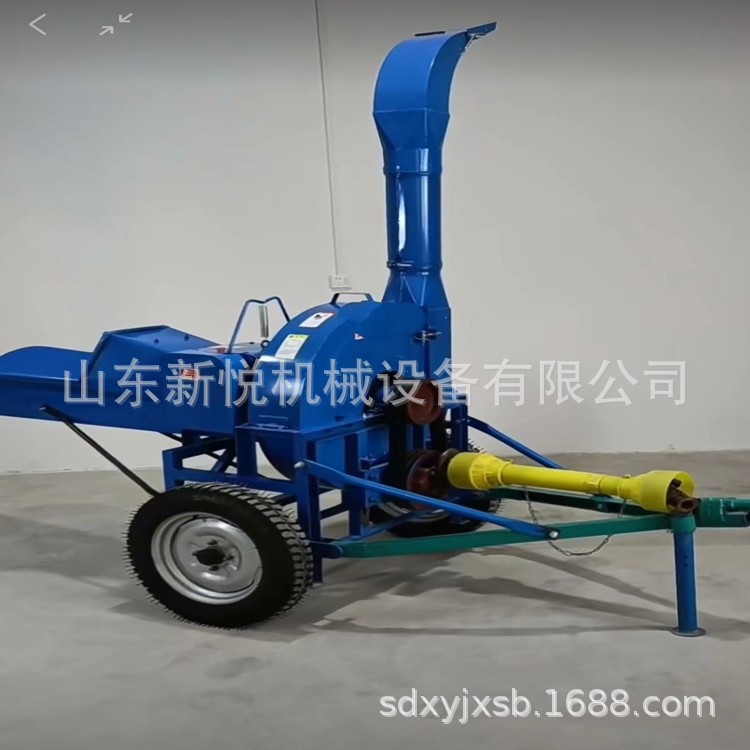 铡草揉丝粉碎一体机 干湿两用玉米秸秆切草机 青贮饲料铡草机批发图3