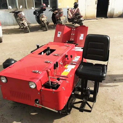 多功能管理机履带座驾式微耕施肥机果园田园开沟机施肥除草旋耕机