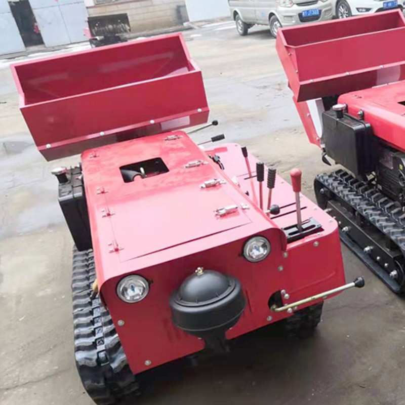 多功能管理机履带座驾式微耕施肥机果园田园开沟机施肥除草旋耕机图3