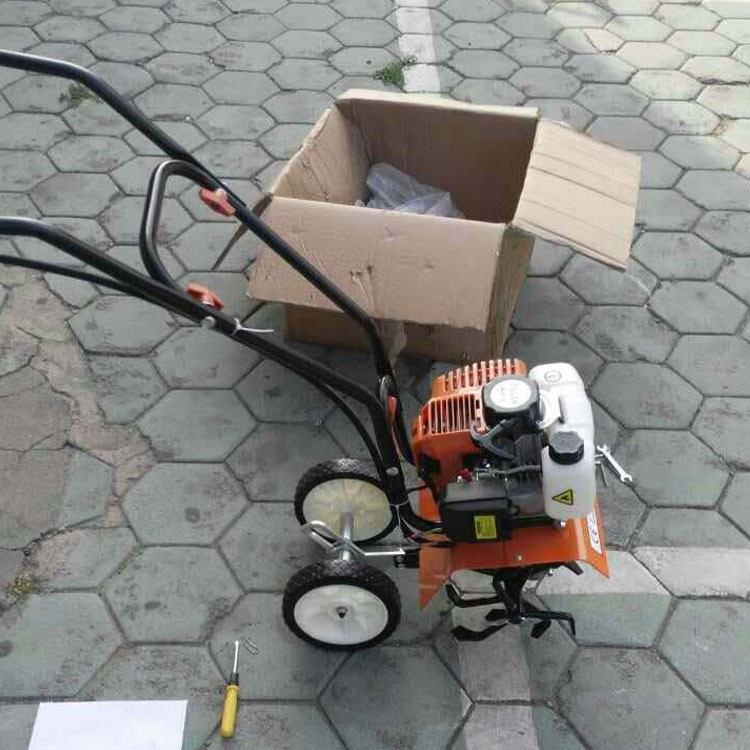 果园菜地深耕起垄机手推除草施肥微耕机单缸汽油旋耕机田园管理机图4