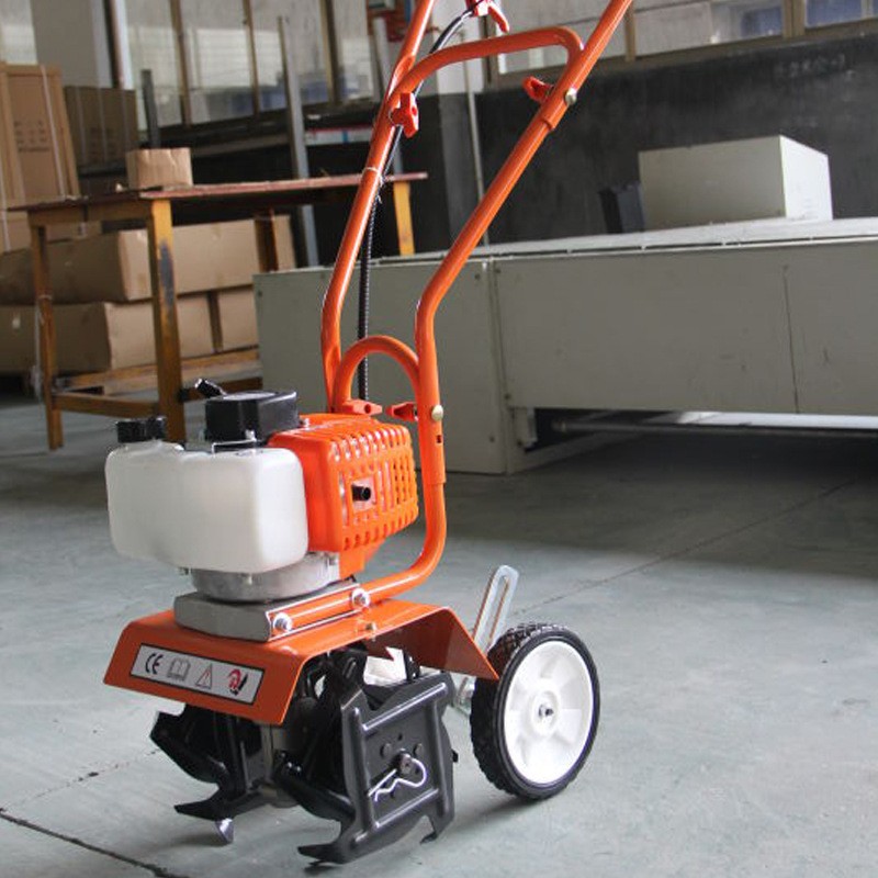 常青汽油旋耕机多功能手推微耕机松土机旋地锄地机家用小型耕田机图2