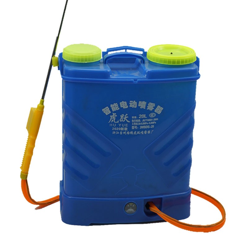 智能背负式电动喷雾器18L-20L双盖12V铅酸锂电池农用打药机消毒机图5