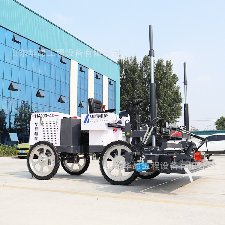 水泥地面激光找平机 路面激光摊铺机混凝土振动摊平机图4