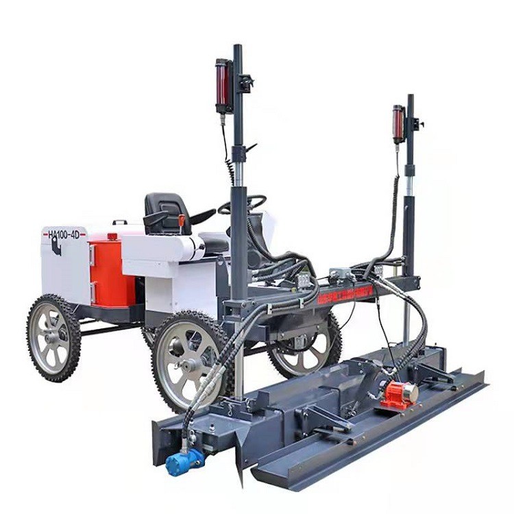 水泥地面激光找平机 路面激光摊铺机混凝土振动摊平机图4