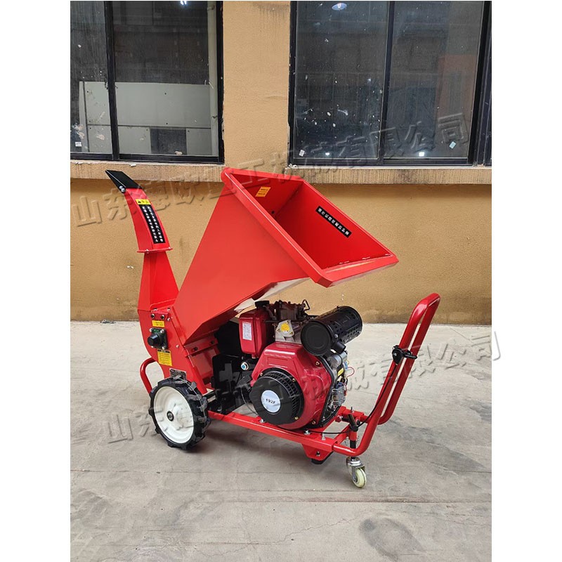 农作物秸秆稻草汽油碎料机 园林树枝粉碎机 家用树枝树杈打碎机图5