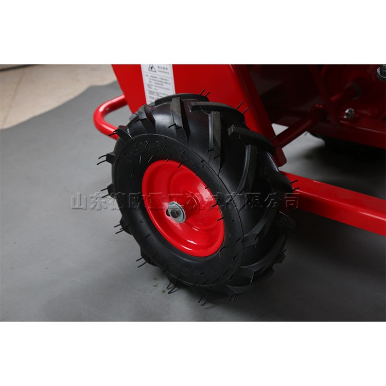 卧式树枝粉碎机 单缸四冲程汽油机 农作物秸秆绿化修剪残枝处理图4