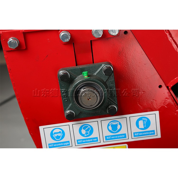 卧式树枝树叶粉碎机 农作物秸秆稻草打碎还田机 园林伐木碎料机图4