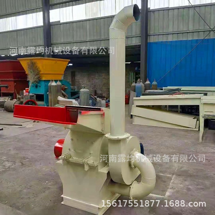 全自动电动刨花机 木工刨花粉碎机 高产量锯末木屑粉碎机图2