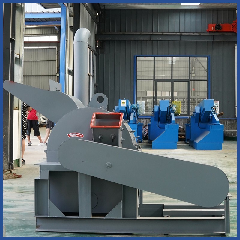 锤片式木材粉碎机 大型除尘袋木屑锯末颗粒机饲料菌菇粉碎机价格图3