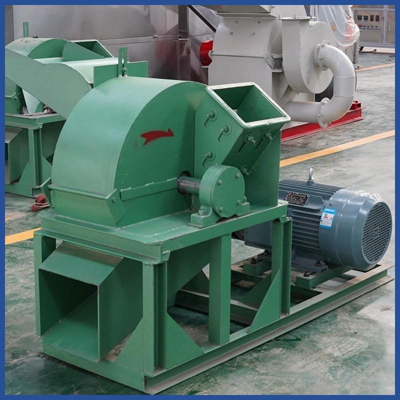 锤片式木材粉碎机 大型除尘袋木屑锯末颗粒机饲料菌菇粉碎机价格图4