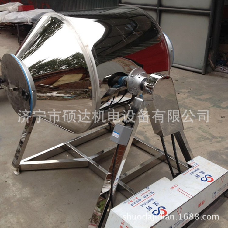 腰鼓式搅拌机30-200公斤不锈钢化工粉料混参机固液360度拌料机图3