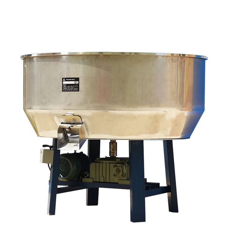 平底饲料搅拌机 粉料种子颗粒混色机 干湿两用大容量拌料机图5
