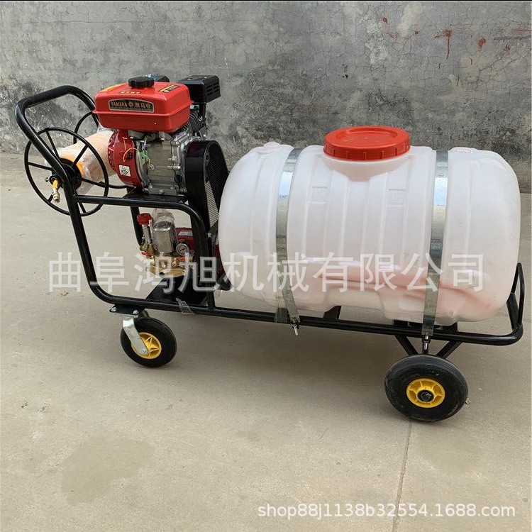果园推车式汽油喷雾器 园林果树高压喷雾器 养殖场消毒机图4