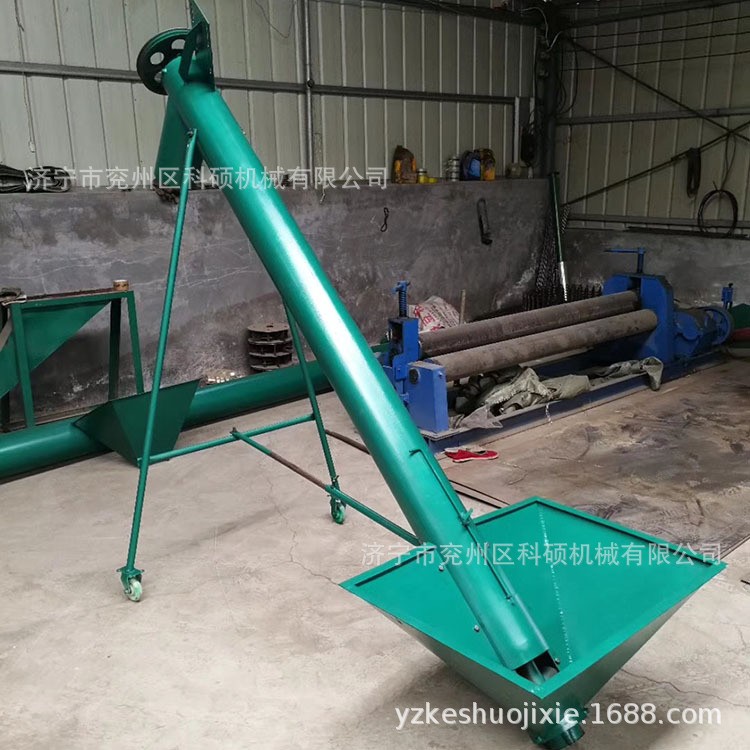 螺旋上料机倾斜式绞龙输送机粉末颗粒不锈钢提升机图3
