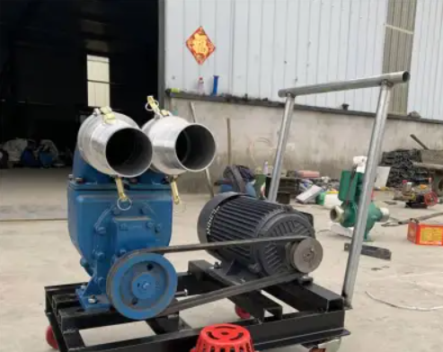 养殖用抽粪泵污水泵 电机款高压喷灌泵 移动式柴油抽水机抗旱浇地