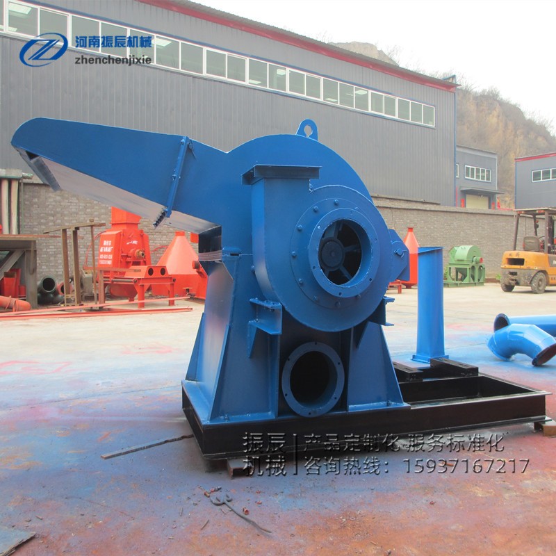 粗细可调木材粉碎机 小型自动进料树枝粉碎机 矿恒杉木木材粉碎机图3