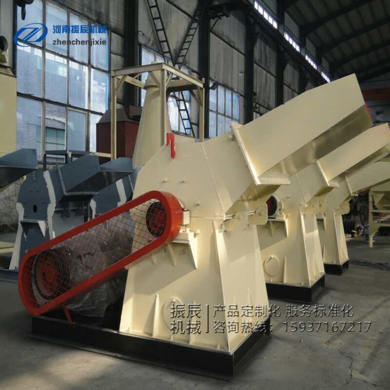 生产电动果木树枝木材粉碎机小型刀盘可移动式木材木棍枝条粉碎机图2