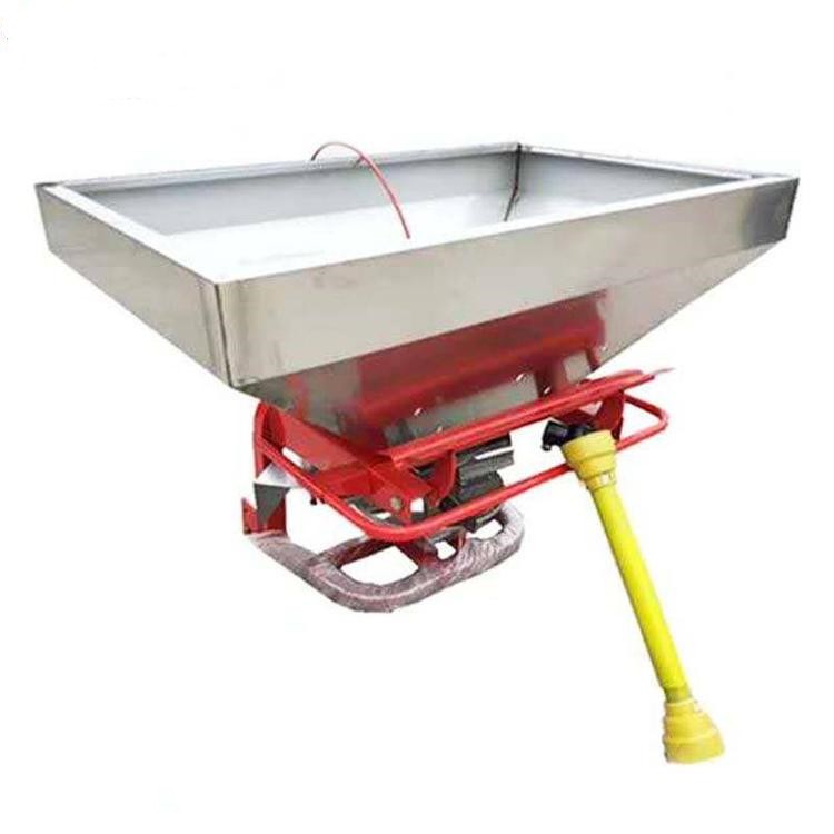 供应四轮拖拉机悬挂式双盘撒肥机 背负式大容量复合肥抛撒机图5