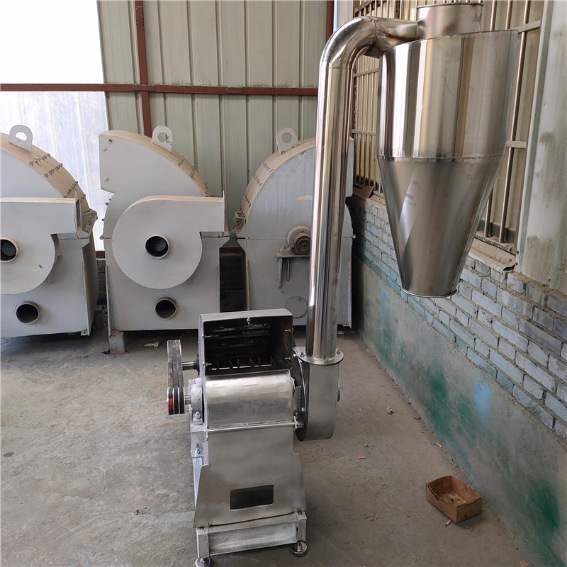 304不锈钢锤片式粉碎机 五谷杂粮蔬菜粉碎打浆机图2