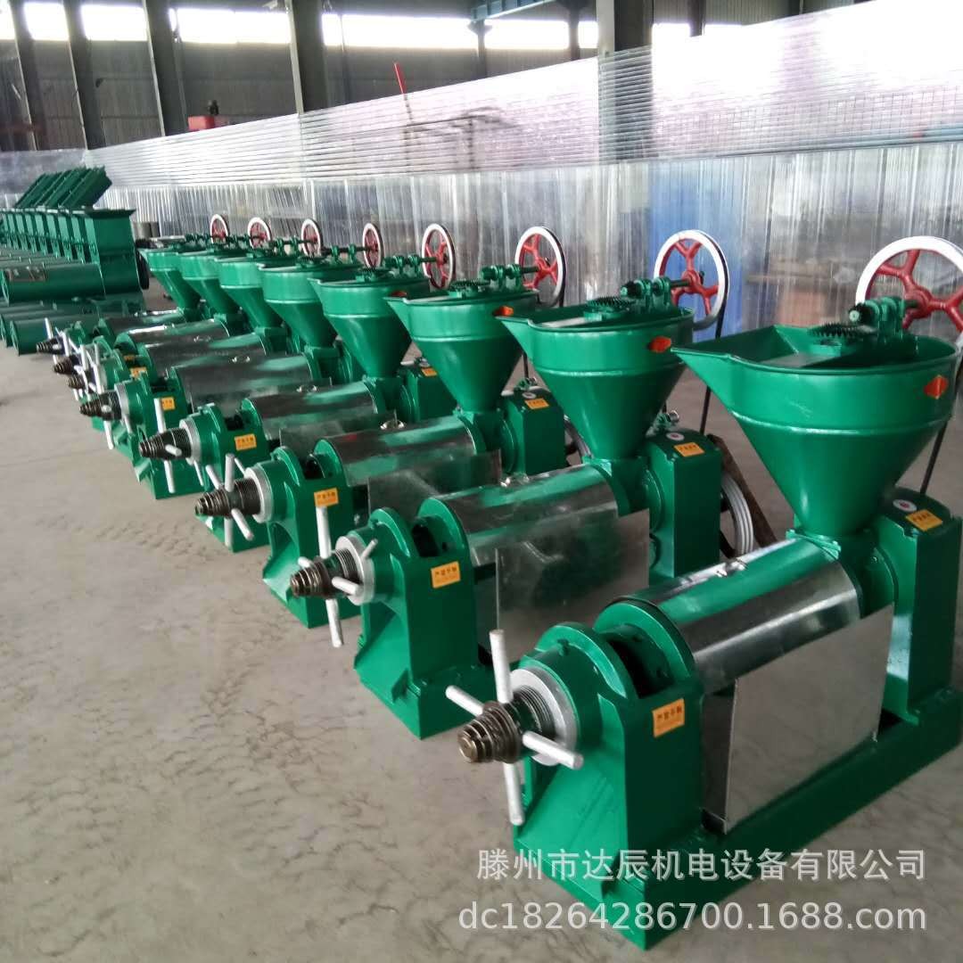 厂家供应亚麻籽榨油机 多功能食用油榨油机 笨榨大豆油榨油机