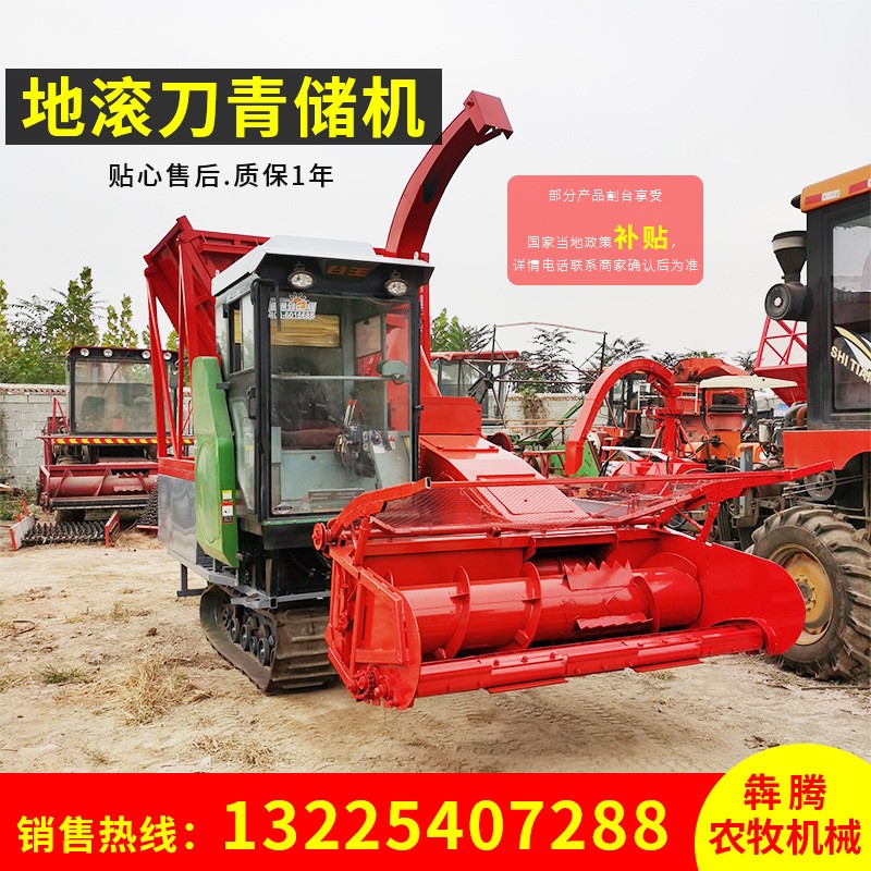 全自动自走式青储机 供应玉米茎穗兼收收割机 青储玉米回收机图3