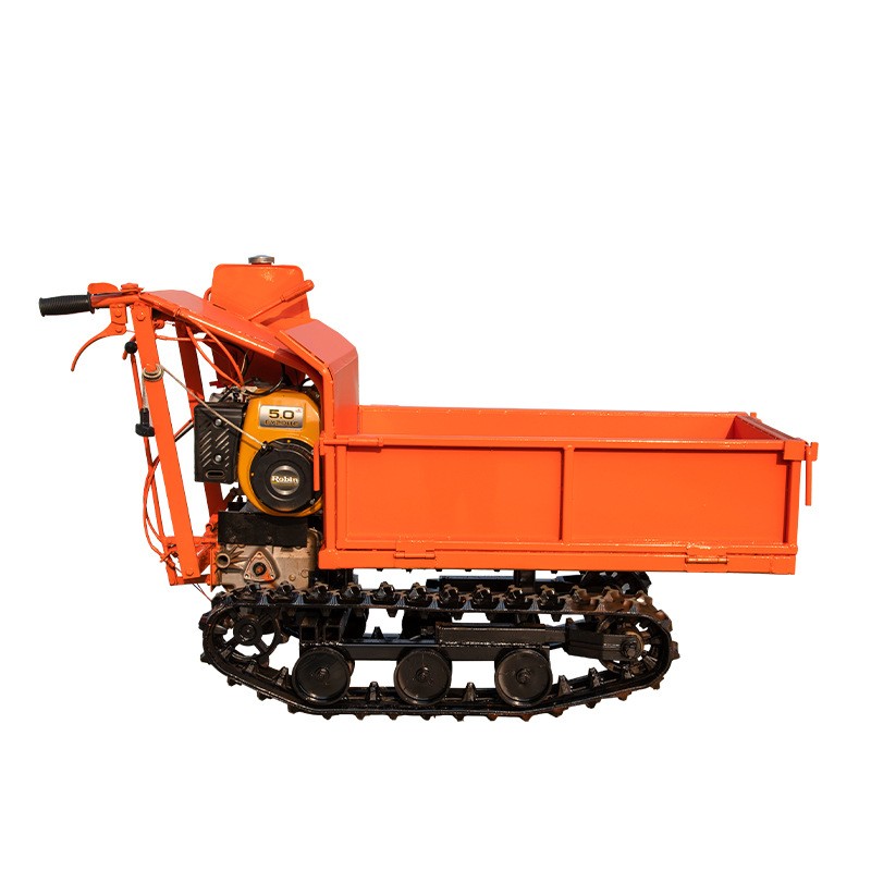 小型手扶履带运输车山地全地形爬山虎工程农用自卸搬运车拖拉机图5