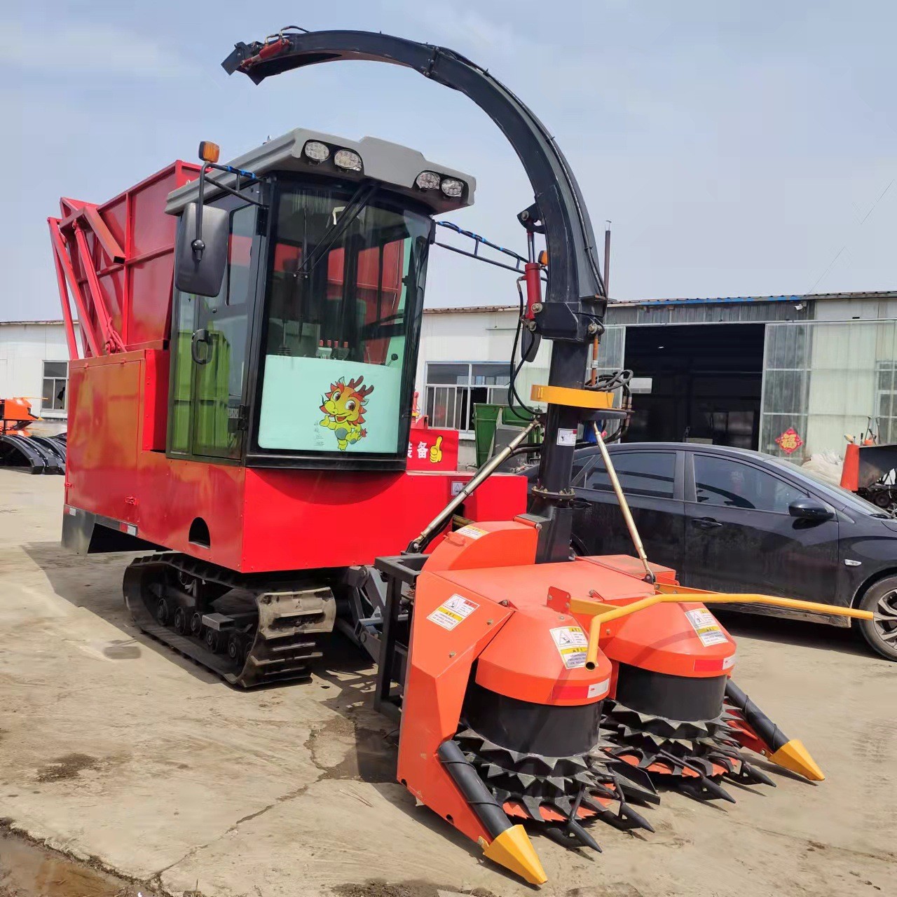 小型牧草燕麦低矮青饲料收获机 背负式玉米秸秆青储机 鸿磊机械图4