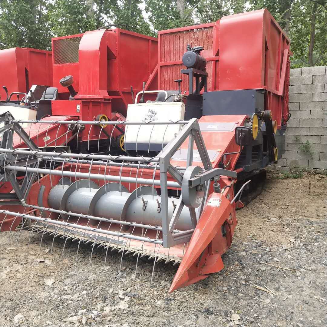 新款剪刀割台履带式青储机 皇竹草油菜秆收割机 小型青贮收获机图2