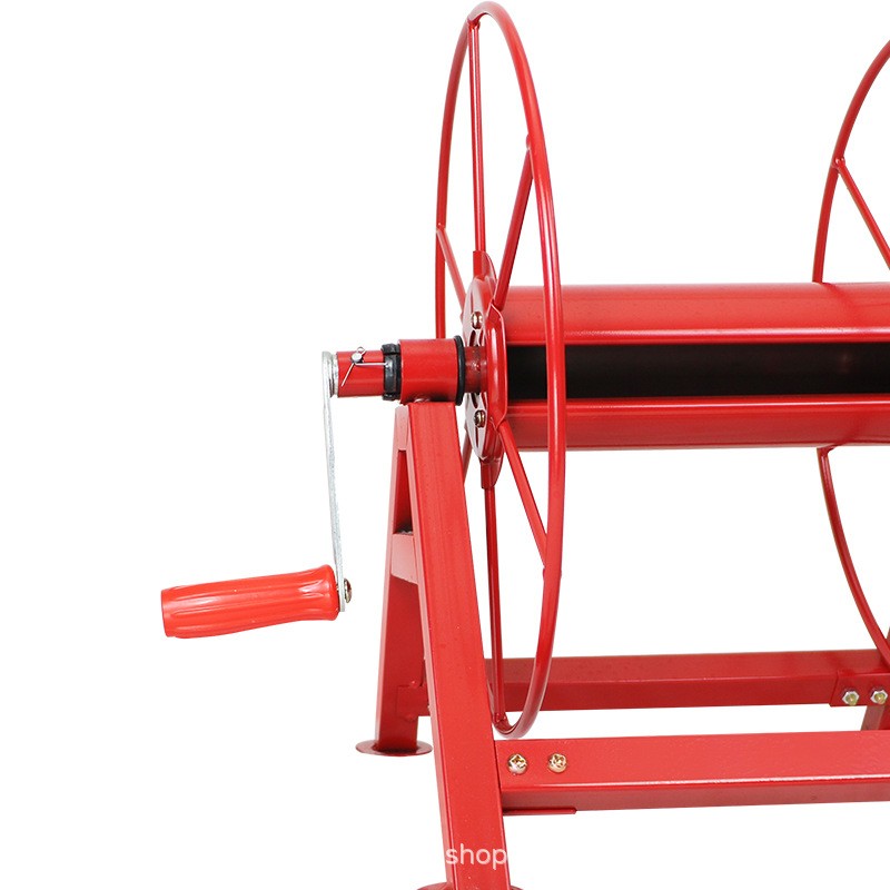 农用水管卷管机100米方管加厚打药机收管器收管架绕管器收管神器图3