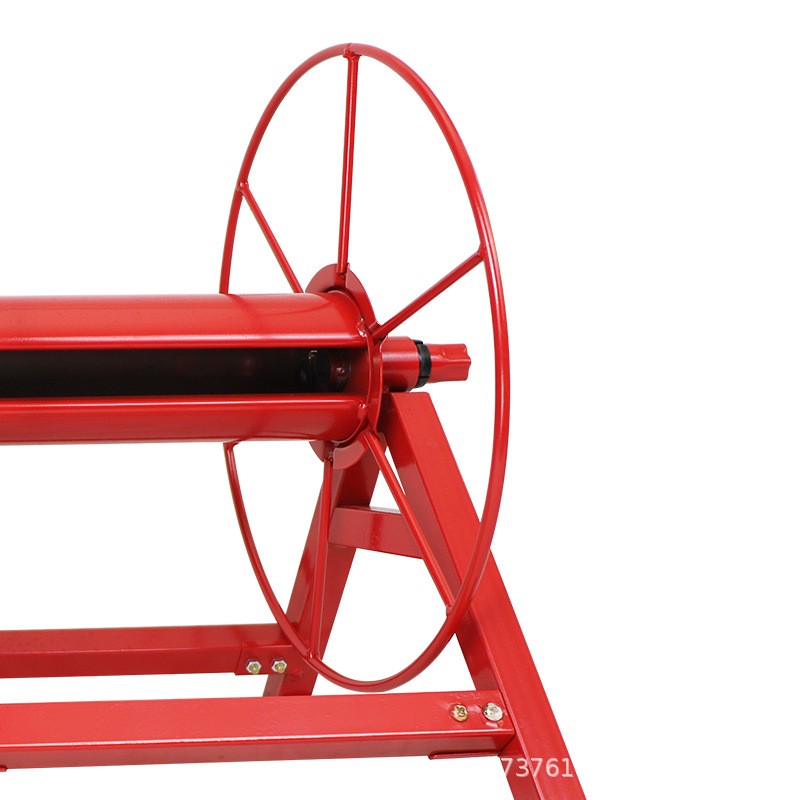 农用水管卷管机100米方管加厚打药机收管器收管架绕管器收管神器图2