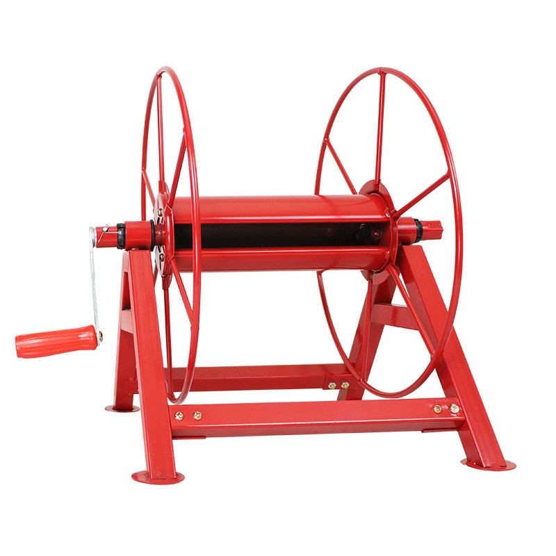 农用水管卷管机100米方管加厚打药机收管器收管架绕管器收管神器图4