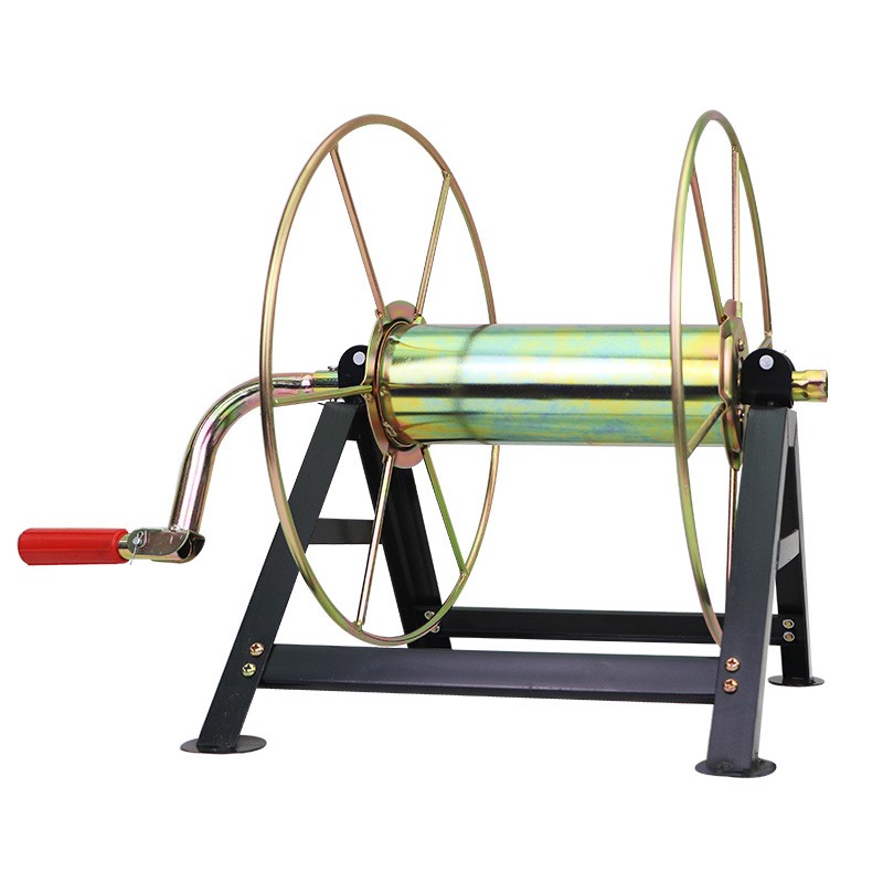 农用打药机高压喷雾管绕管机卷管机器收摇胶管架子加厚绕管车100m图3