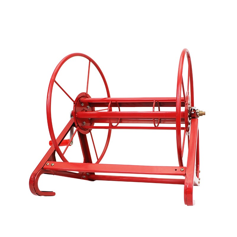 农用园林喷雾8.5mm胶管绕管架 高压泵农用打药收管器 卷管机200米