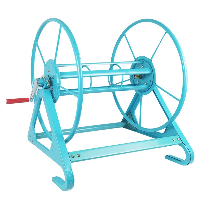农用园林喷雾8.5mm胶管绕管架 高压泵农用打药收管器 卷管机200米图3