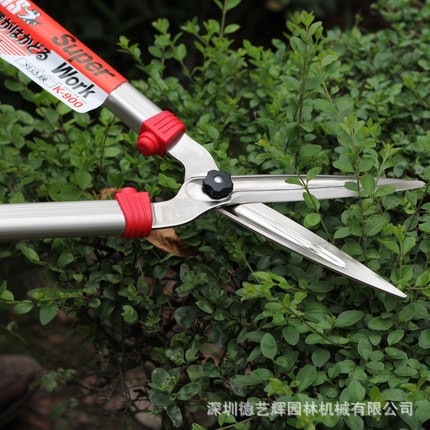 日本爱丽斯ARS K-900进口园林工具剪枝剪绿篱墙绿篱剪长手柄剪刀图2