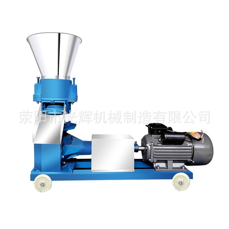 饲料颗粒机 小型家用养殖 鸡鸭鱼 鹅兔牛羊猪 玉米秸秆制粒饲料机图5