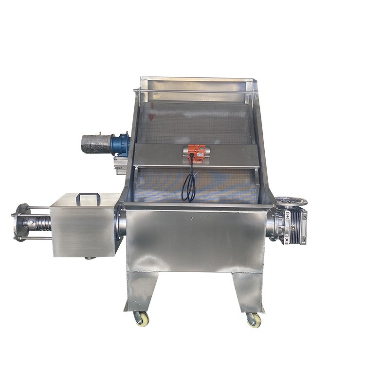 猪粪污水处理机 养猪场斜筛式固液分离机 动物粪便干湿分离机图5