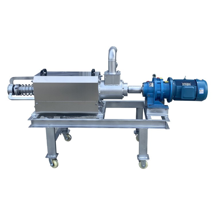 干湿固液分离机 猪粪鸡鸭粪便螺旋挤压干湿分离机 粪便脱 水机图5