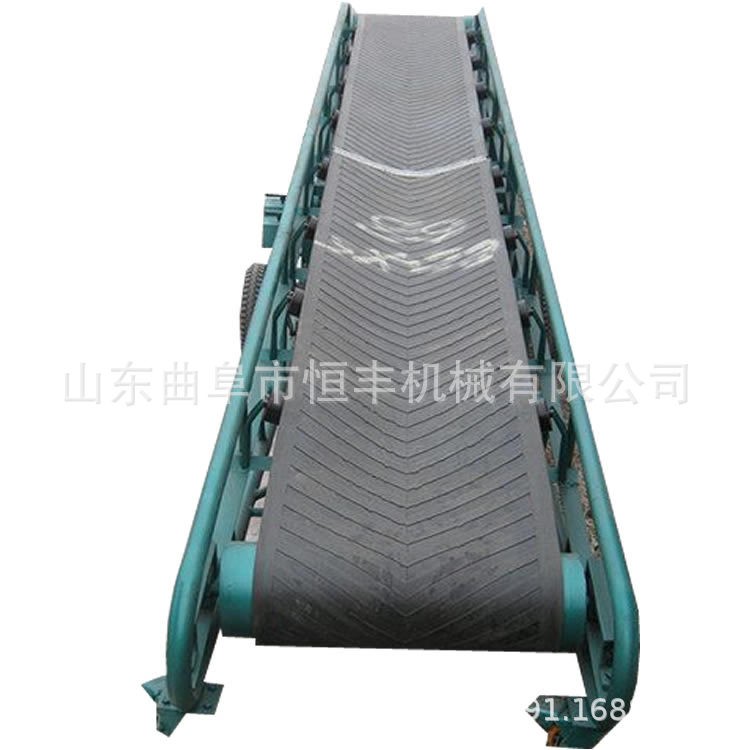 黑龙江爬坡式皮带输送机 来图定制皮带输送机 免费设计带式输送机图5